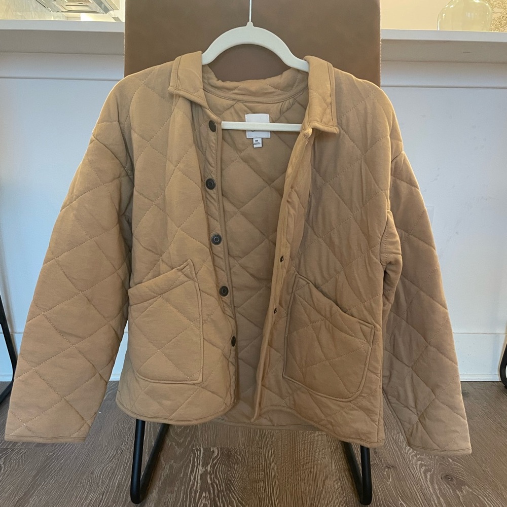 Kenzie Brown Quilted Jacket